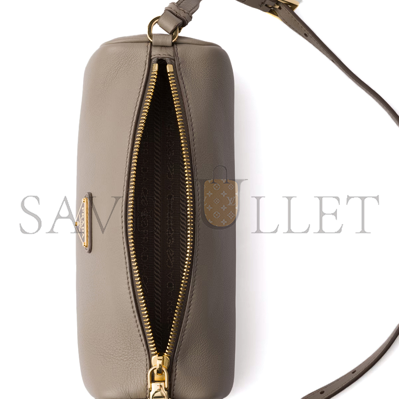 PRADA LEATHER POUCH 1BC239 (22*9*7.5cm)